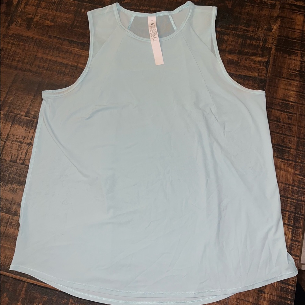 Lululemon Athletica Light Blue Tank Top